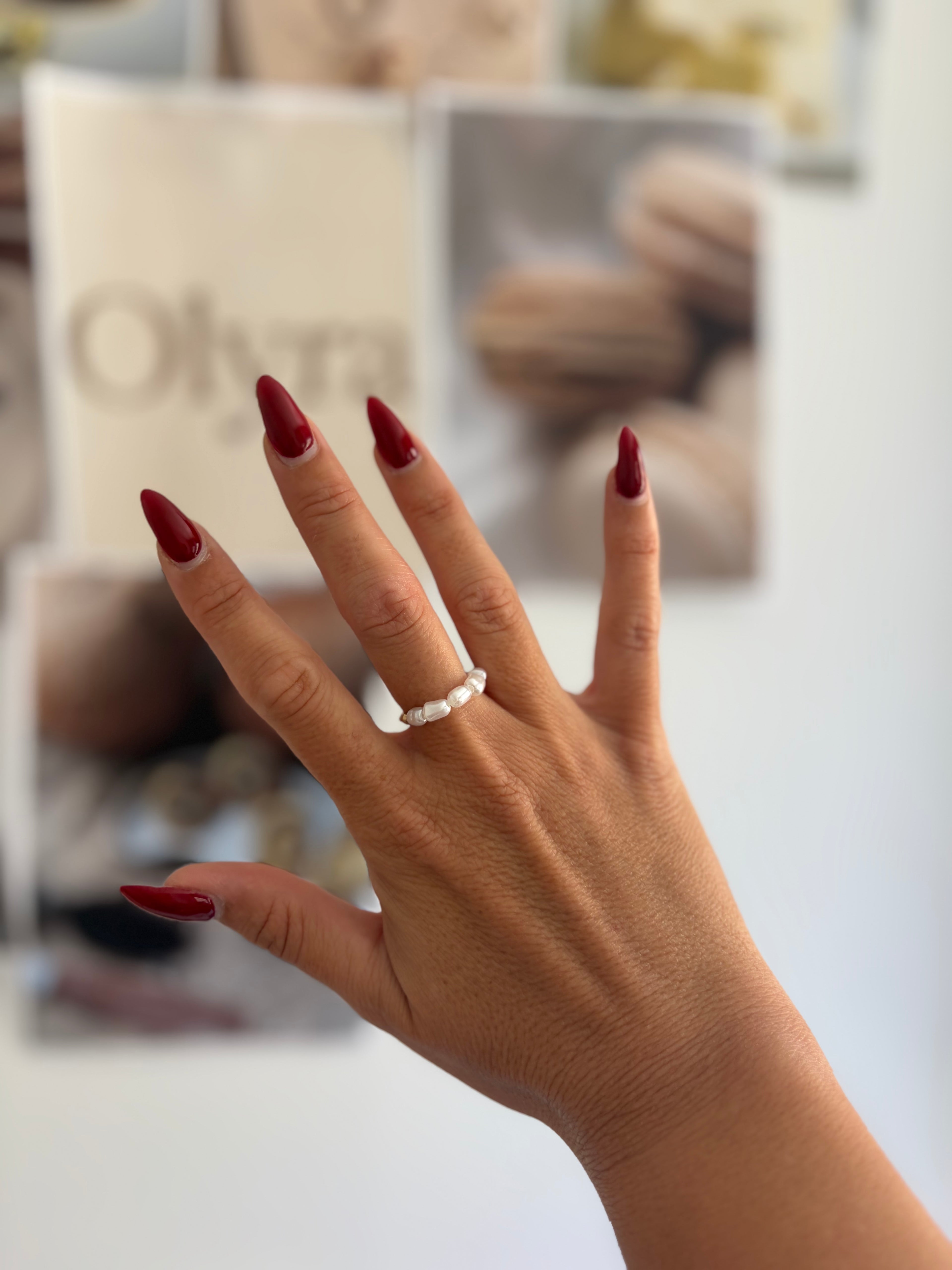 Anillo Perla