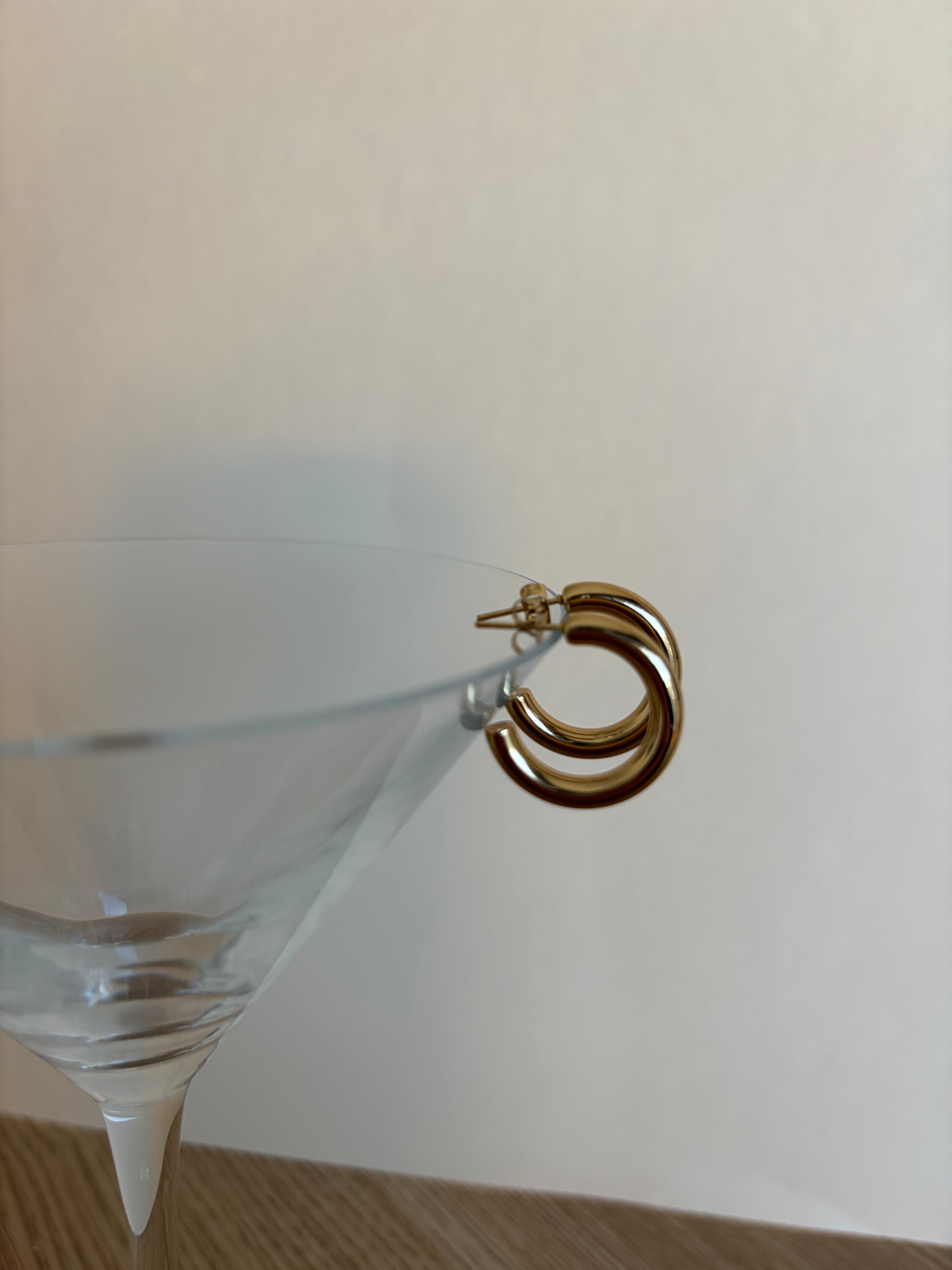 Pendientes Sofía dorados