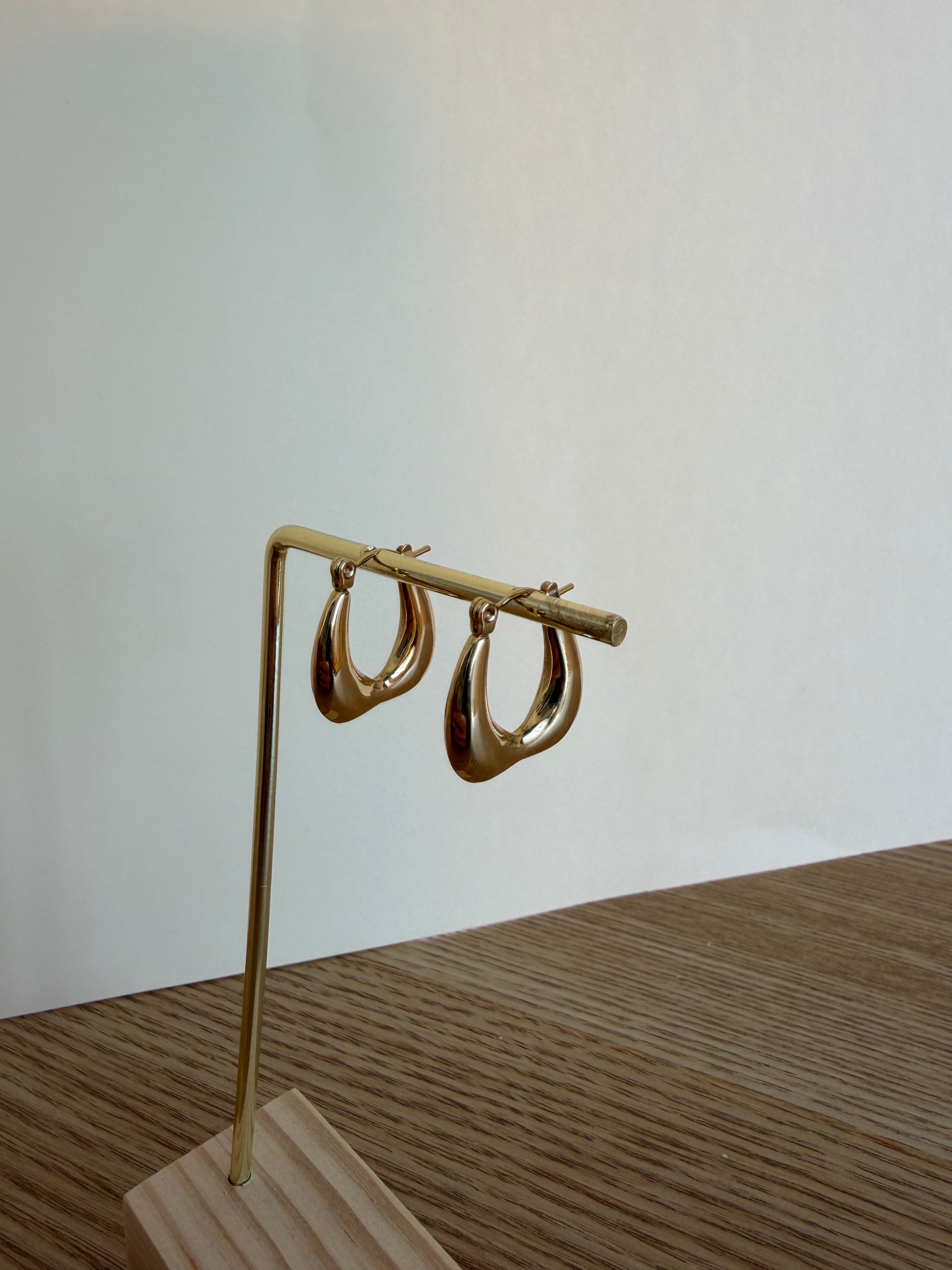 Pendientes Sienna dorados