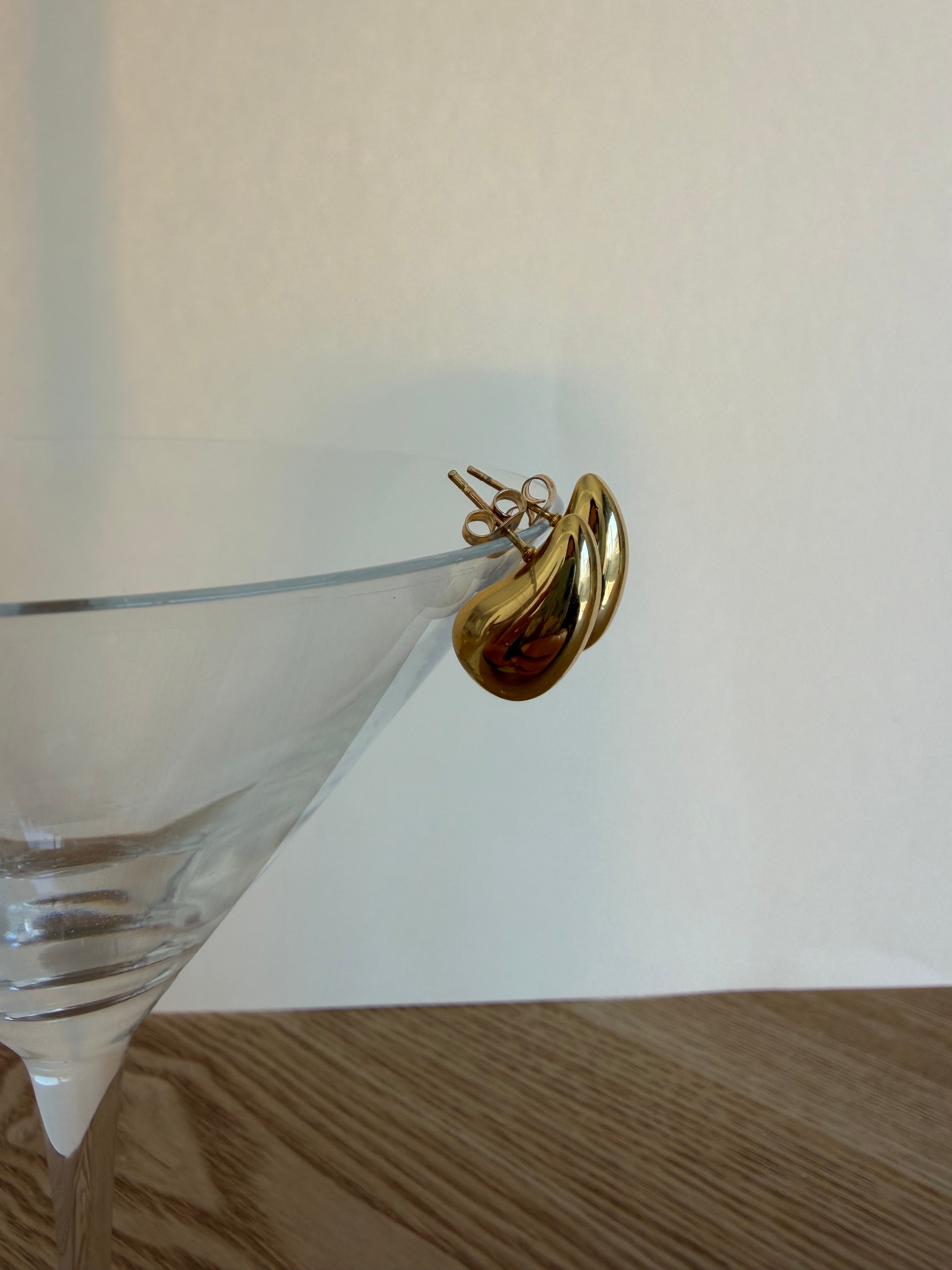 Pendientes Olivia dorados