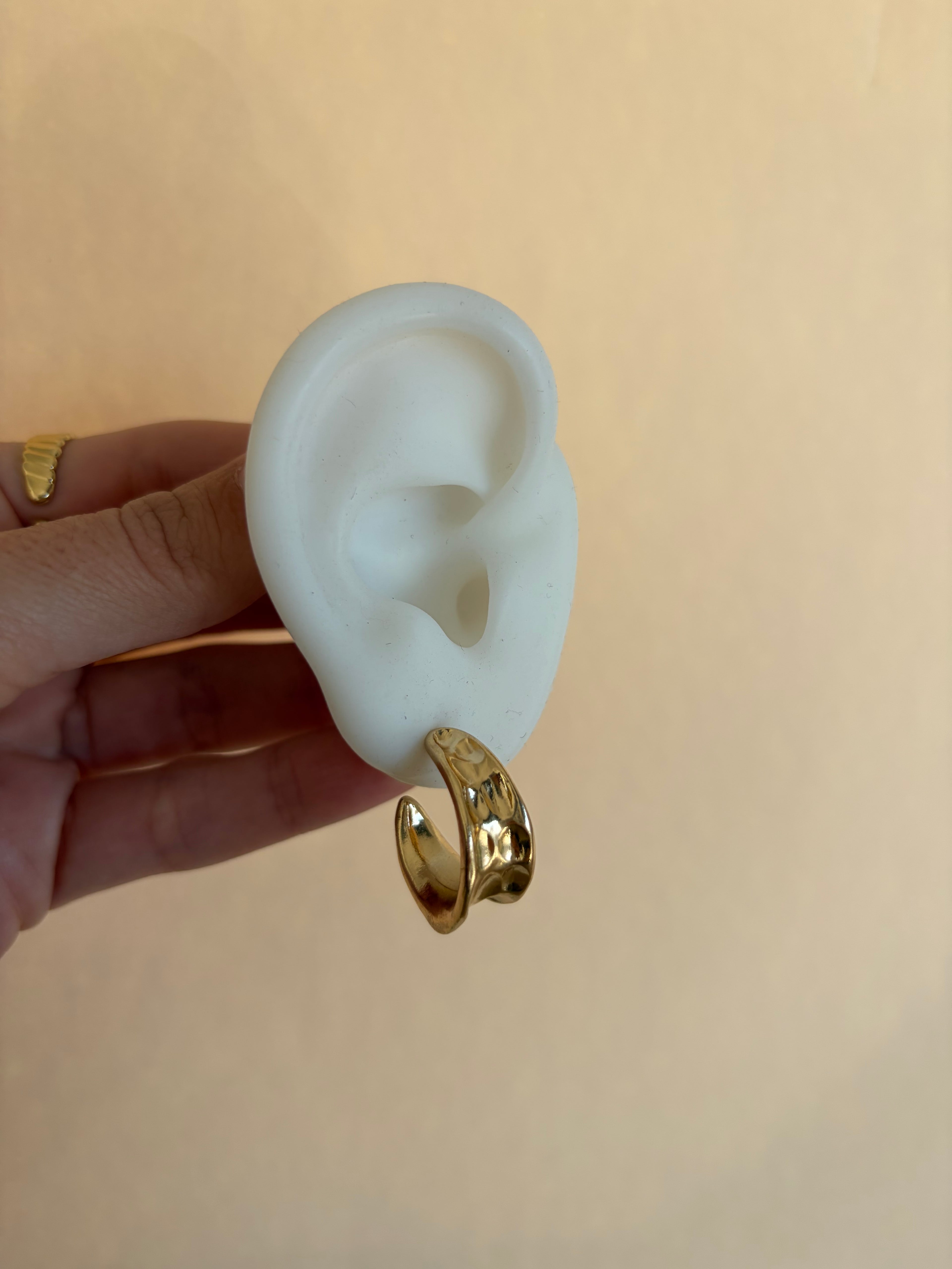 Pendientes Aretha dorados