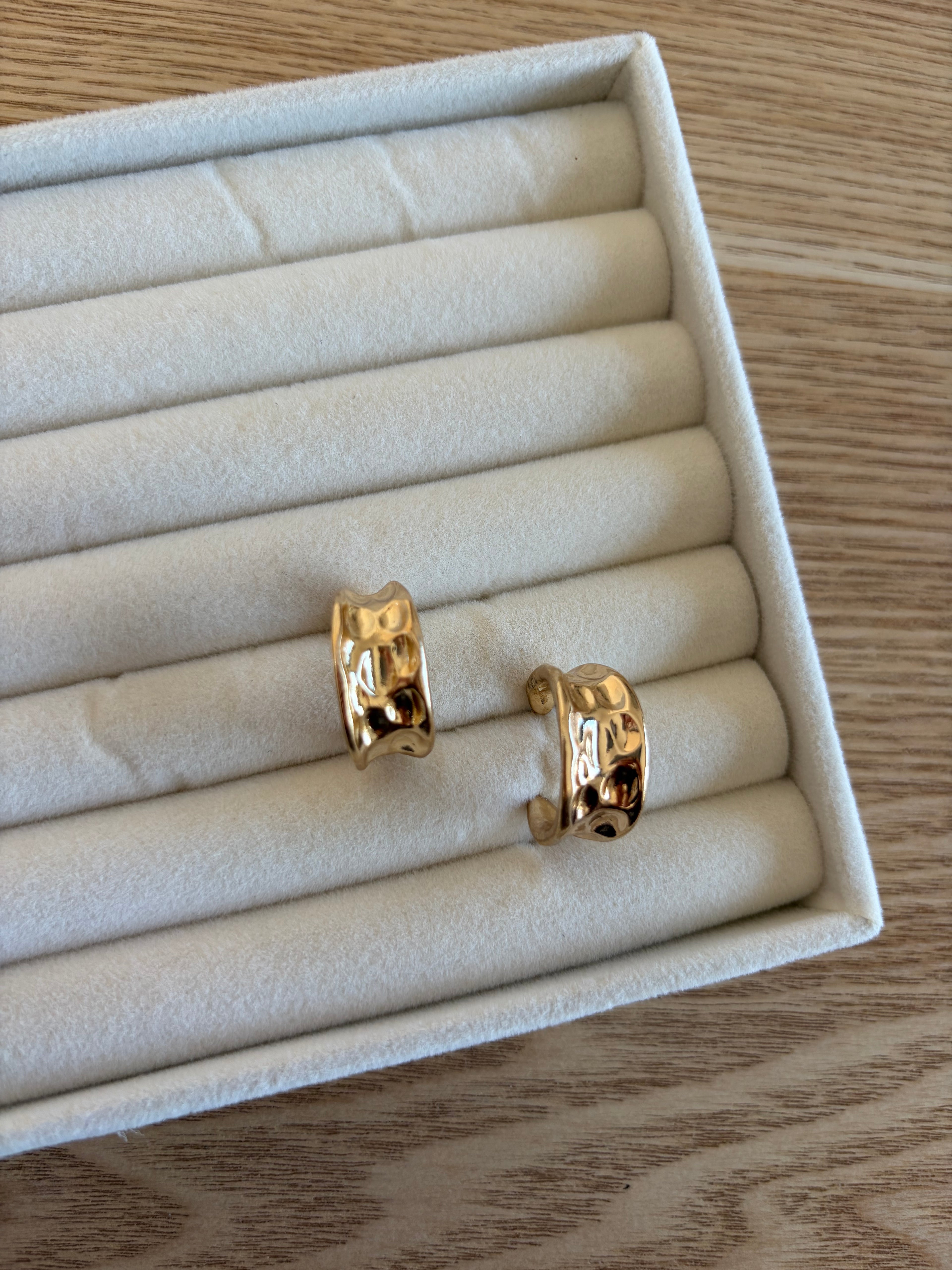 Pendientes Aretha dorados