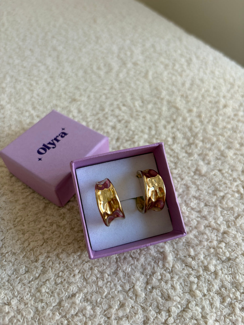 Pendientes Aretha dorados