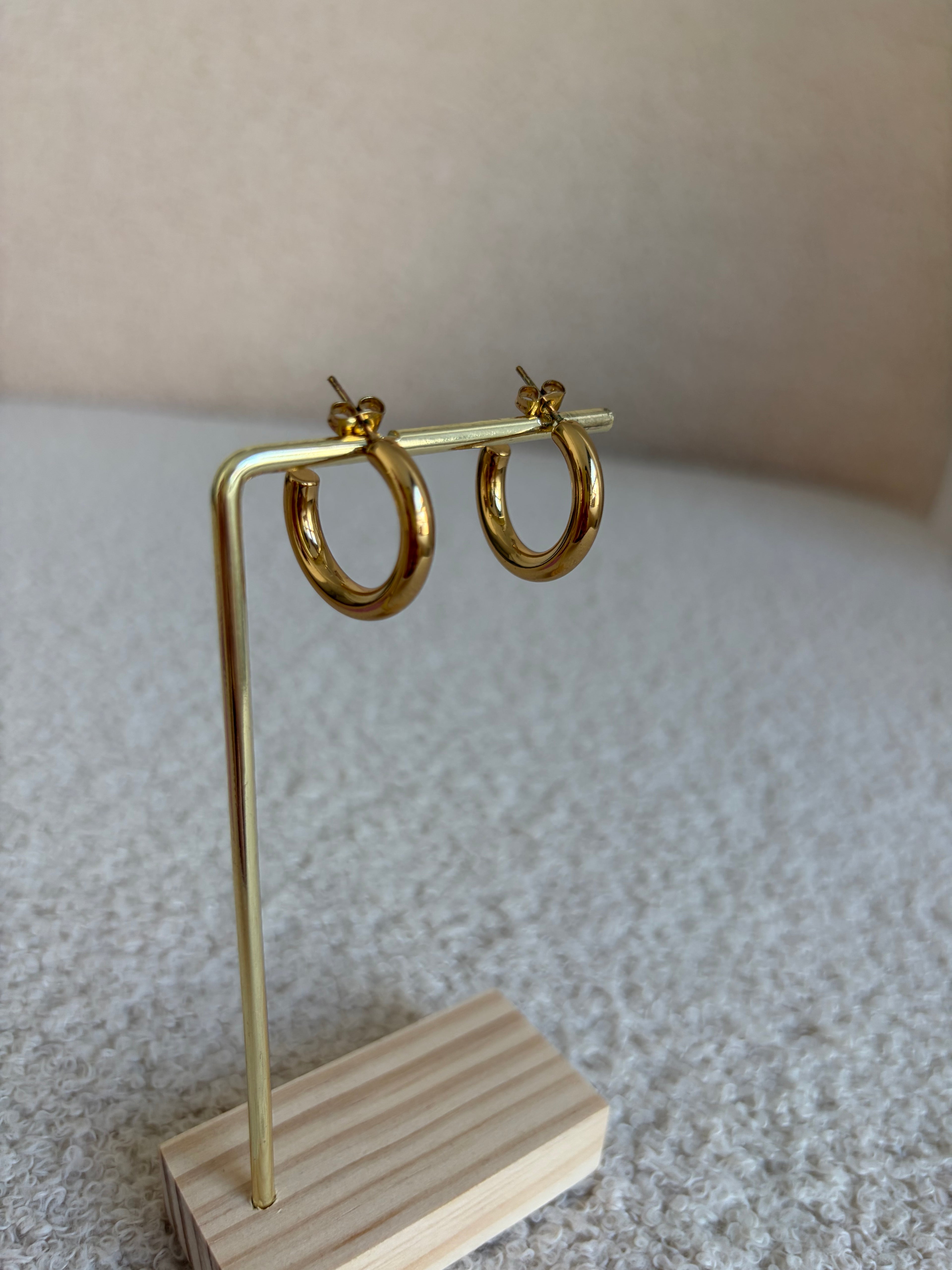 Pendientes Sofía dorados