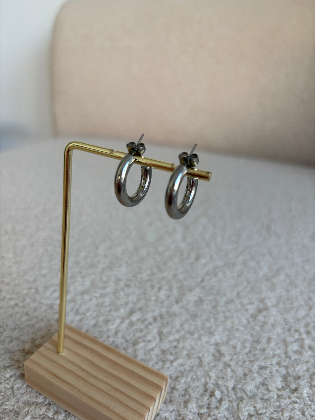 Pendientes Sofía Plateados