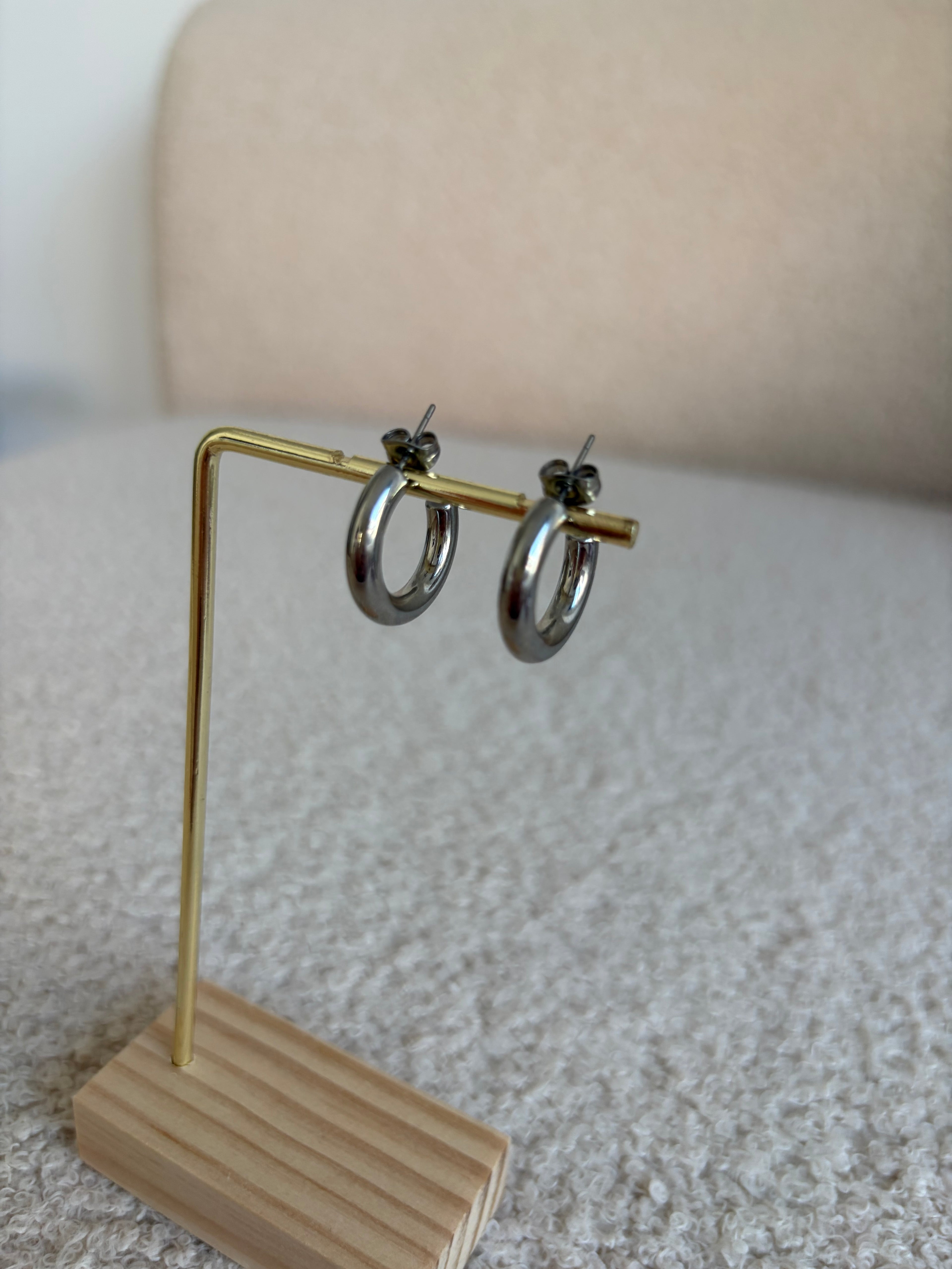 Pendientes Sofía Plateados