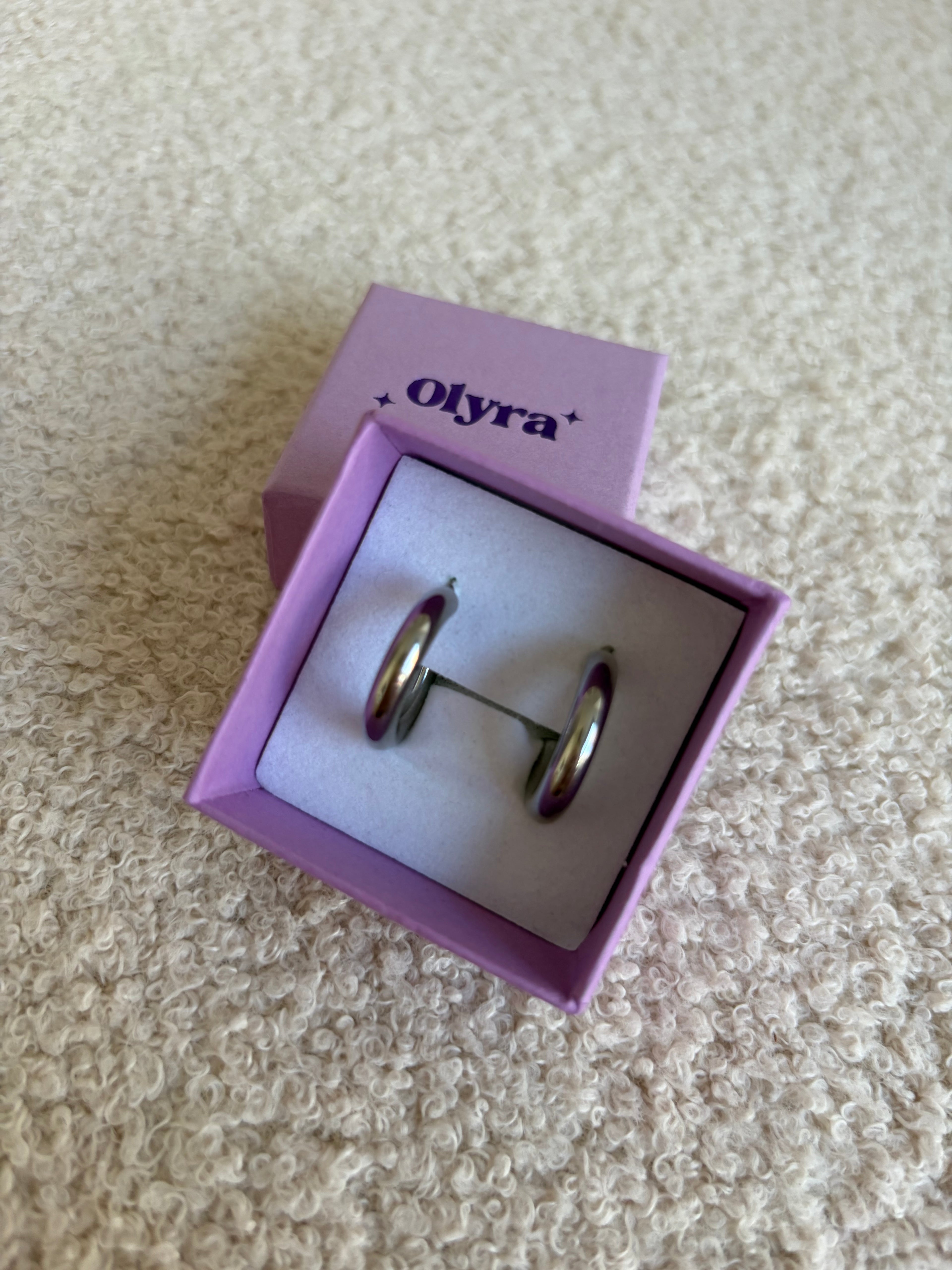 Pendientes Sofía Plateados