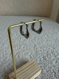 Pendientes Sienna Plateados