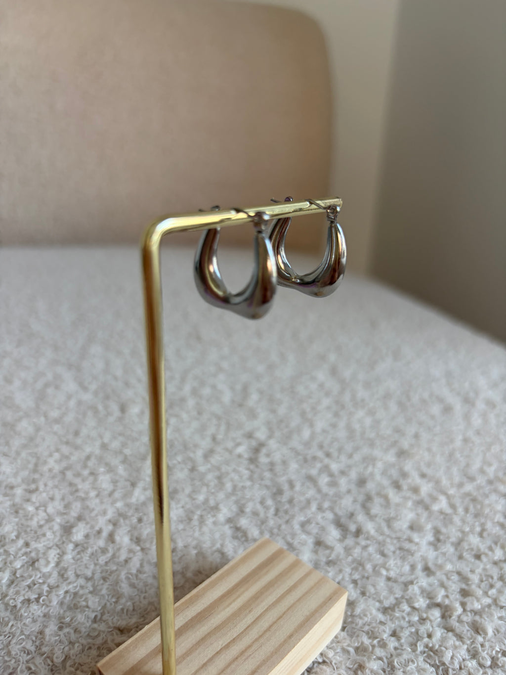 Pendientes Sienna Plateados