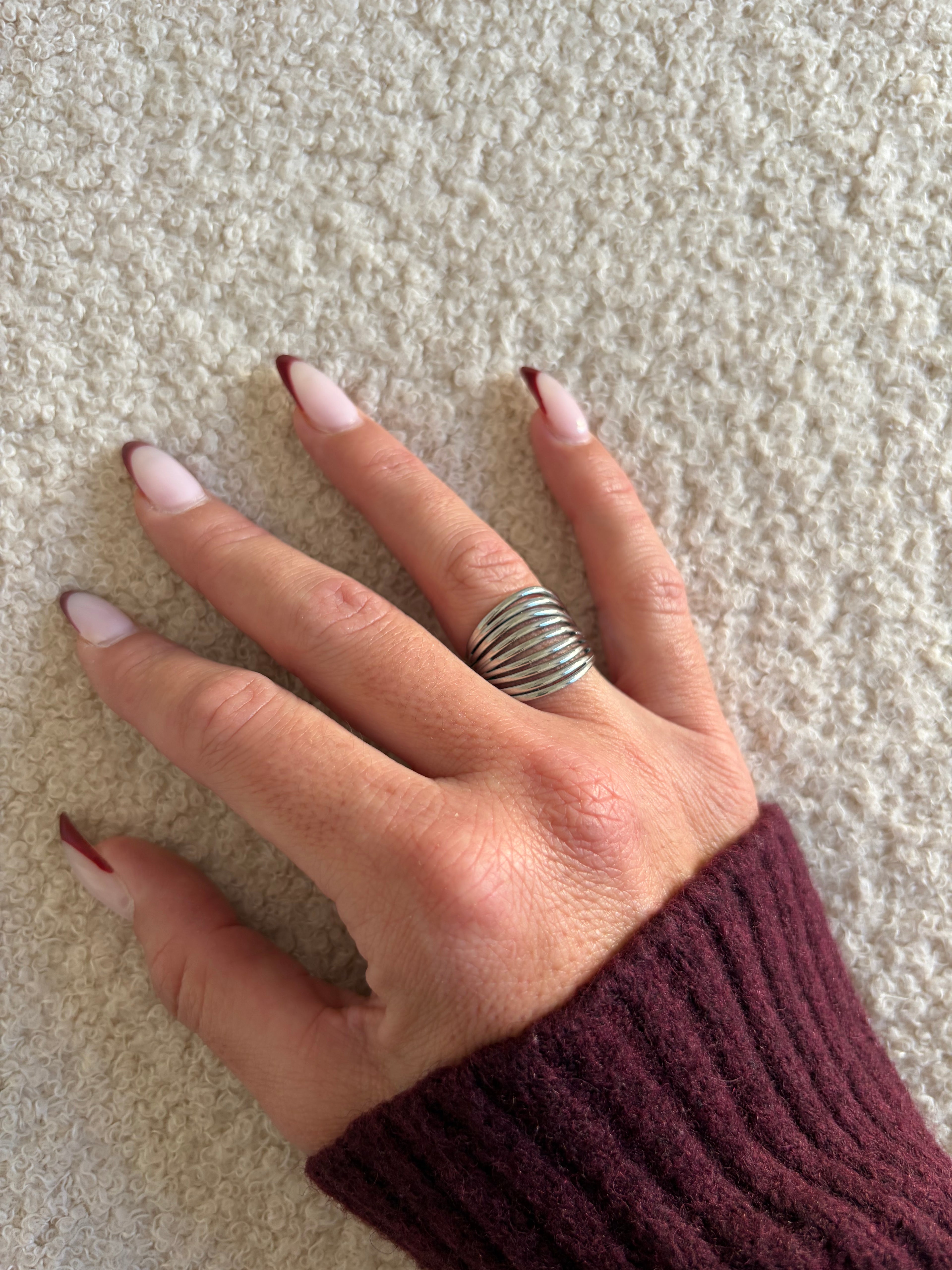 Anillo Naomi Plateado