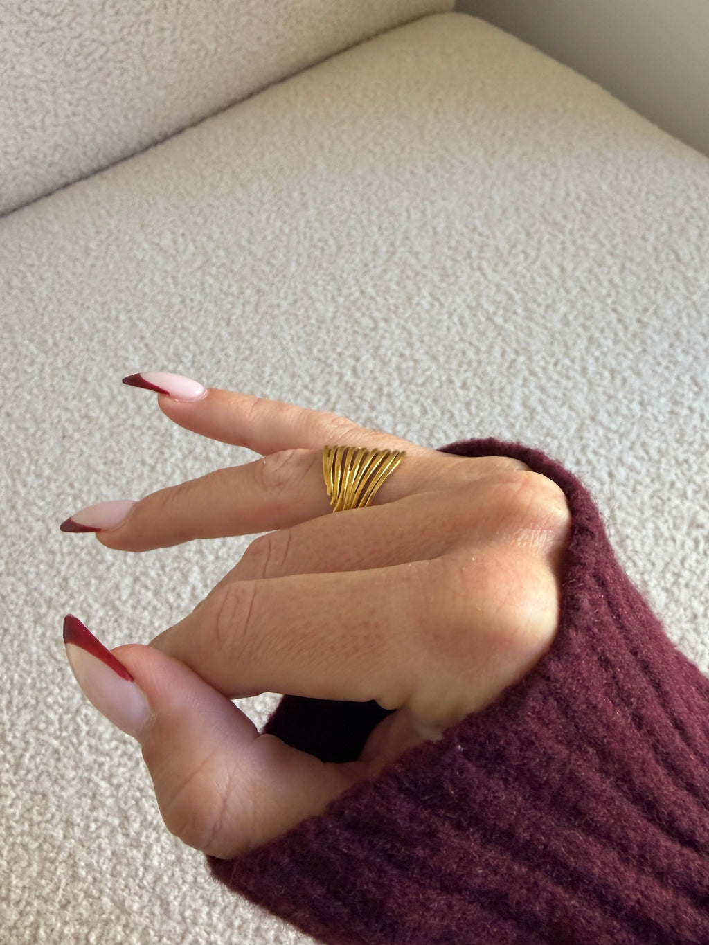 Anillo Naomi dorado