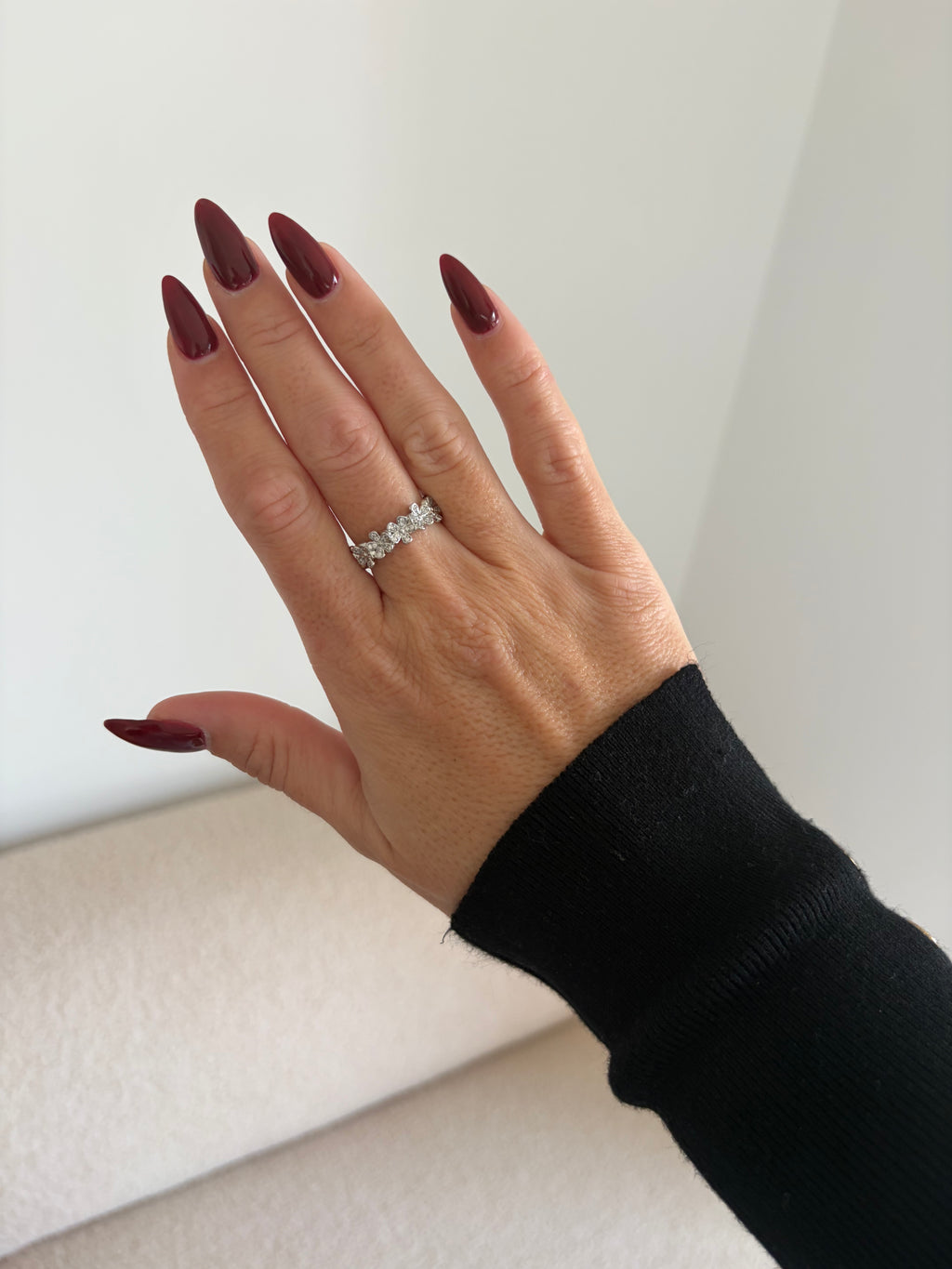 Anillo  Brenda plateado