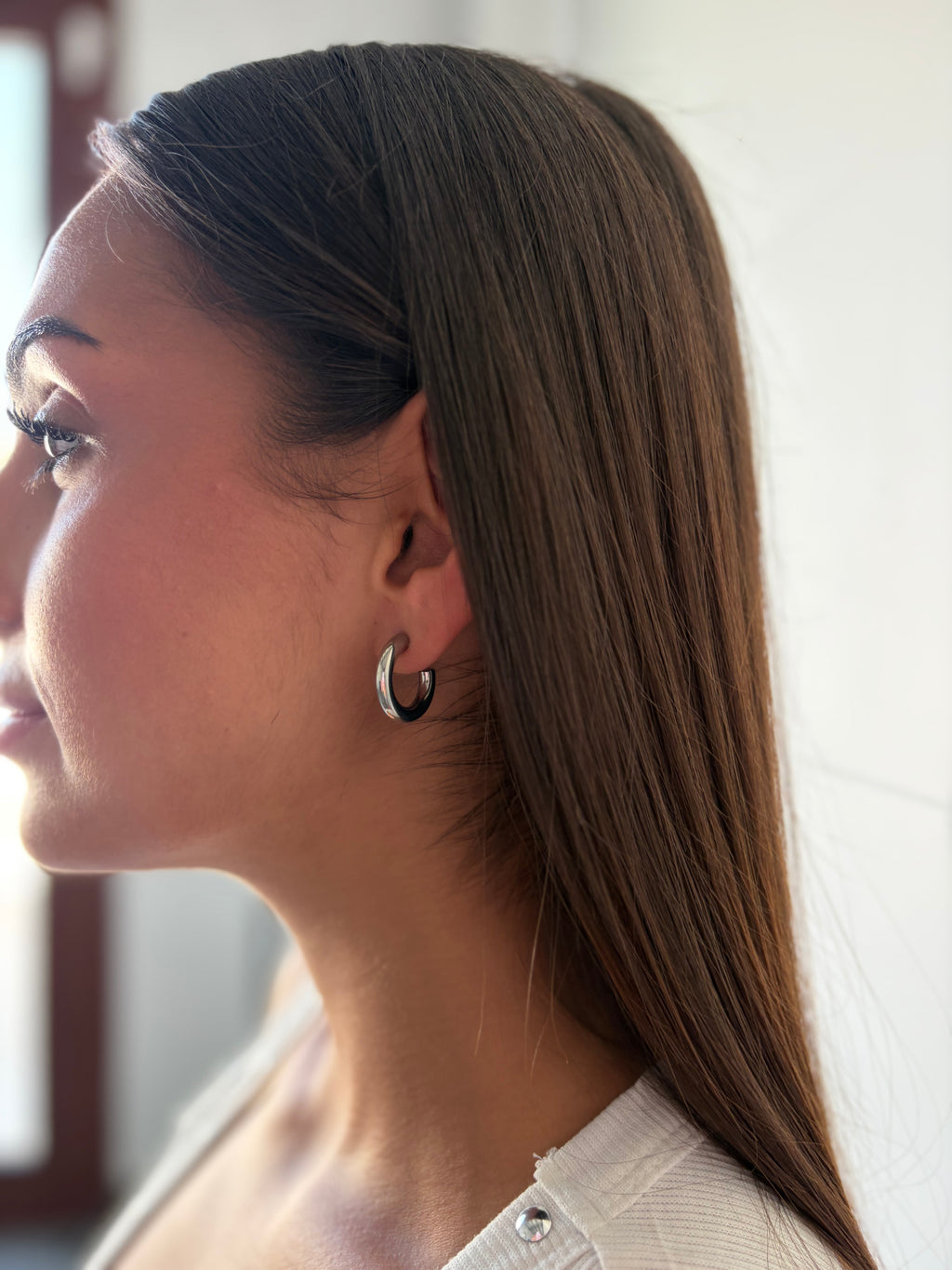 Pendientes Sofía Plateados