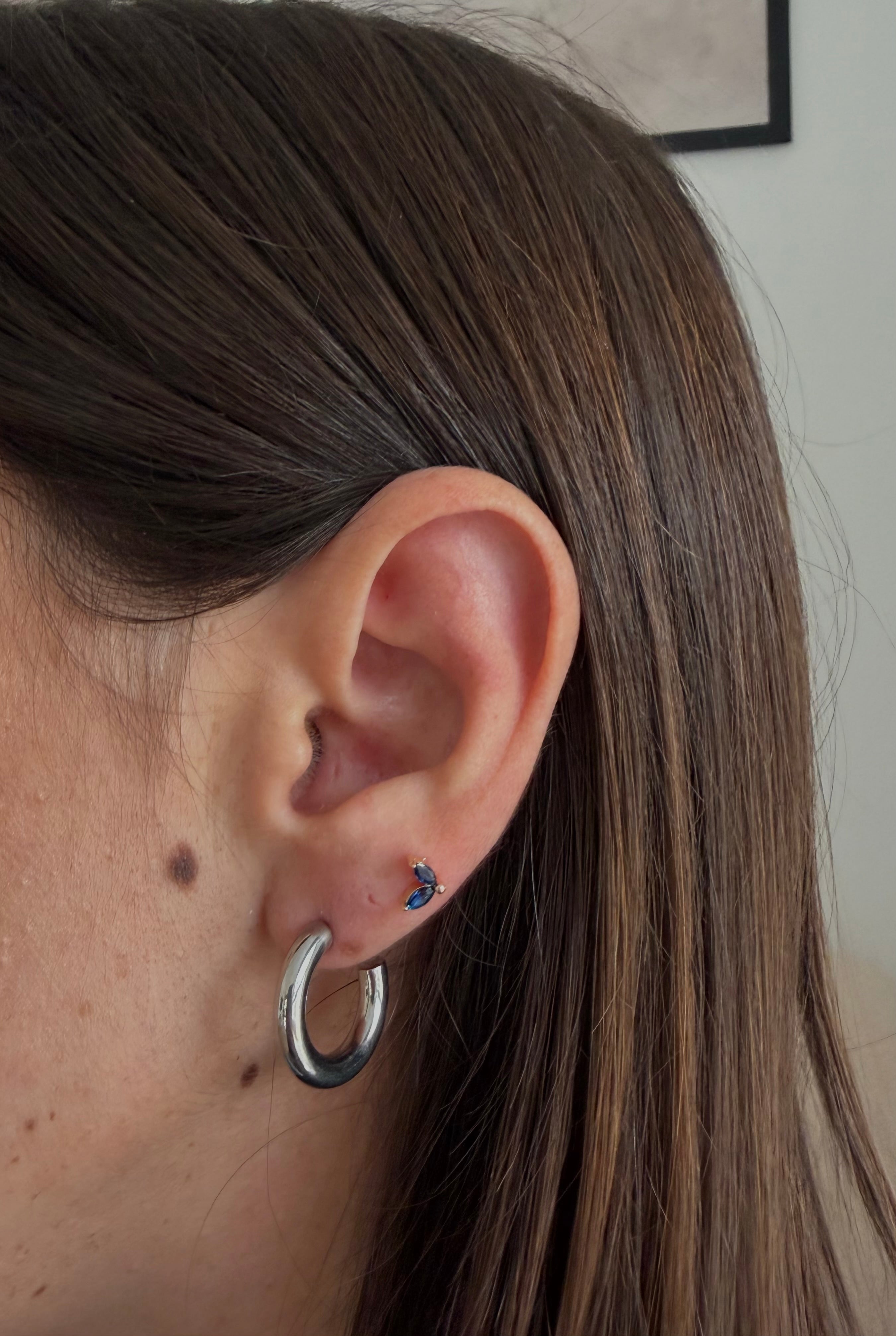 Pendientes Sofía Plateados