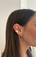 Ear cuff Sienna plateado