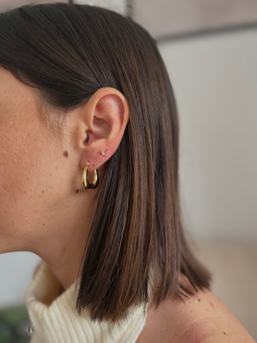 Pendientes Sienna dorados